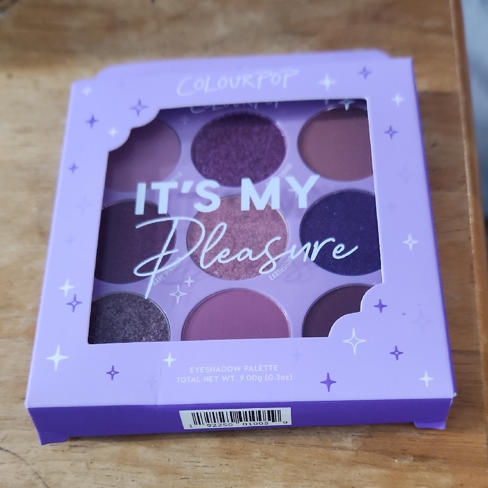 ColourPop It's My Pleasure Eyeshadow Palette - Purple and Pink Tones